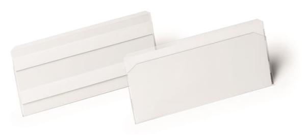 Magnetické vrecko na etikety, 150x67 mm, ležaté, DURABLE, priehľadná 2