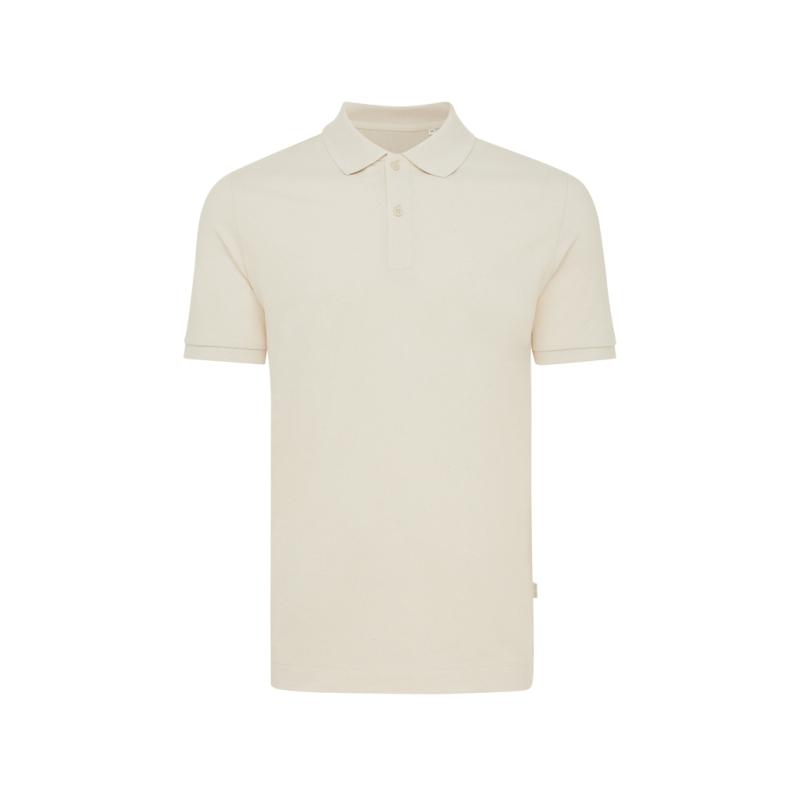 Polo tričko IQONIQ Yosemite z recykl. bavlny natural raw XXXL