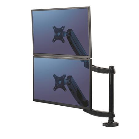 Stojan na monitor, k 2 monitorom, FELLOWES, "Platinum Series™ Dual Stacking", čierny 1