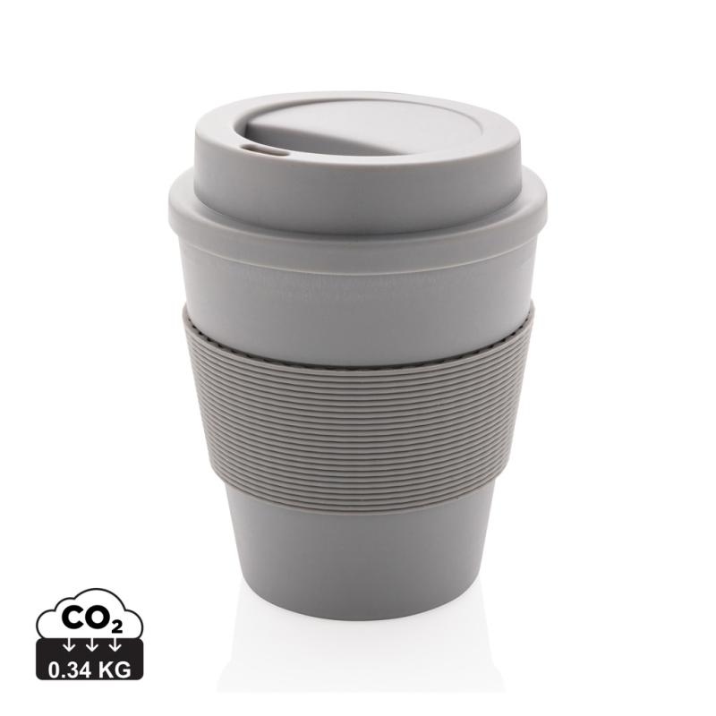 Opakovane použiteľný hrnček 350 ml sivá