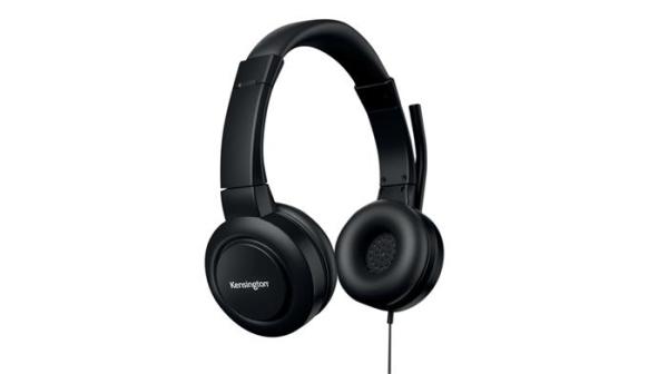 Náhlavné slúchadlá, s mikrofónom, USB-C, KENSINGTON "H1000" 3