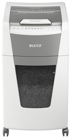 Skartovací stroj, mikrokonfetti, 300 listov, LEITZ "IQ AutoFeed Office 300 P5 Pro" 2
