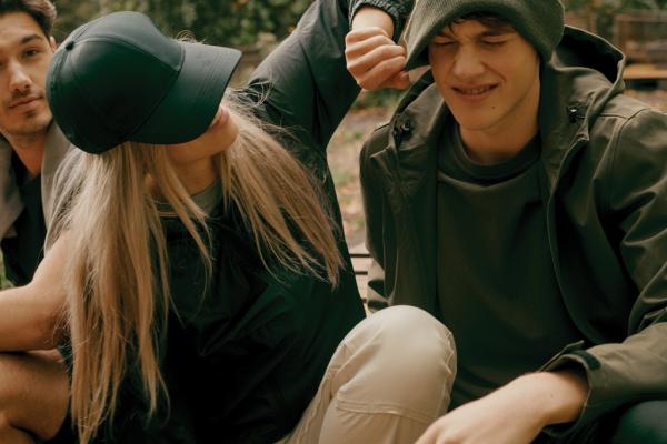Pánska soft shell bunda IQONIQ Makalu z recykl. polyesteru khaki L 17