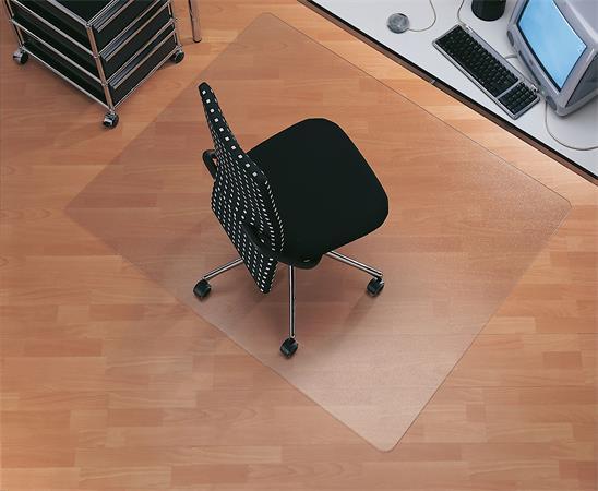Podložka pod stoličku, na tvrdý povrch, PET, 150x120 cm, RS OFFICE "Duragrip Meta" 2