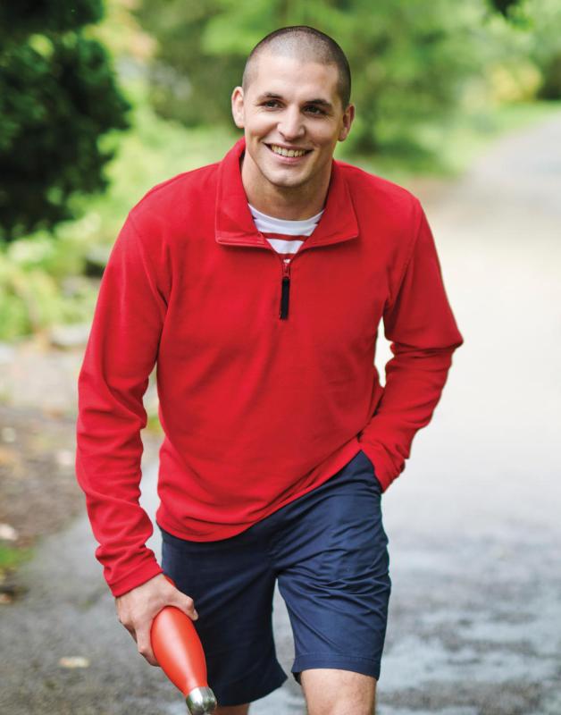 Micro Zip Neck Fleece