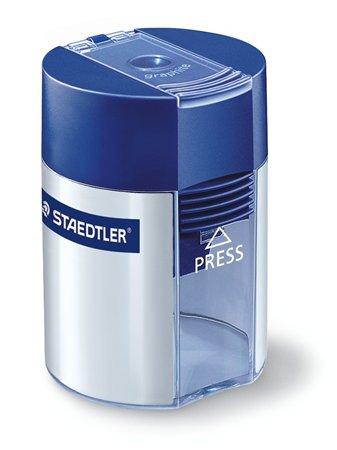Strúhadlo, jednodierové, so zásobníkom, STAEDTLER, modré 1