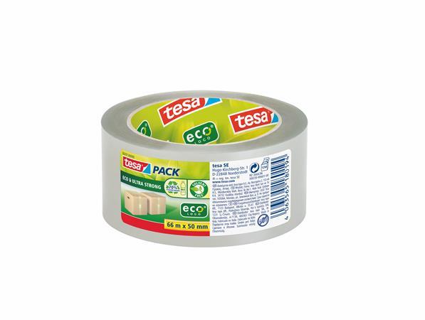 Baliaca páska, 50 mm x 66 m, TESA "Eco & Strong", priehľadná 1