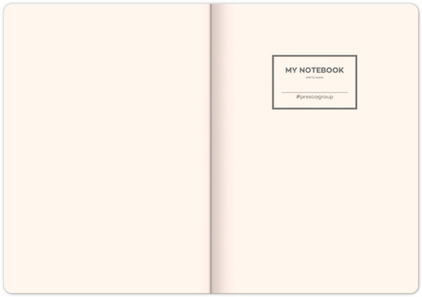 NOTIQUE Notes Vivella Classic čierny/modrý, linajkovaný, 15 x 21 cm 3