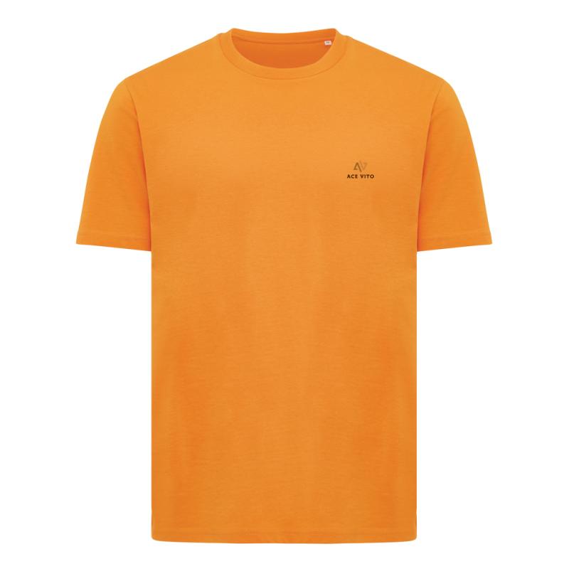 Ľahké tričko IQONIQ Sierra z recykl. bavlny oranžová XXXL 3