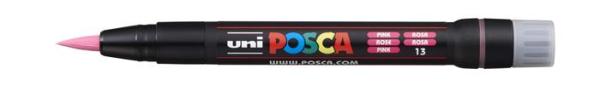 Štetcový popisovač, UNI "Posca PCF-350", ružová 2