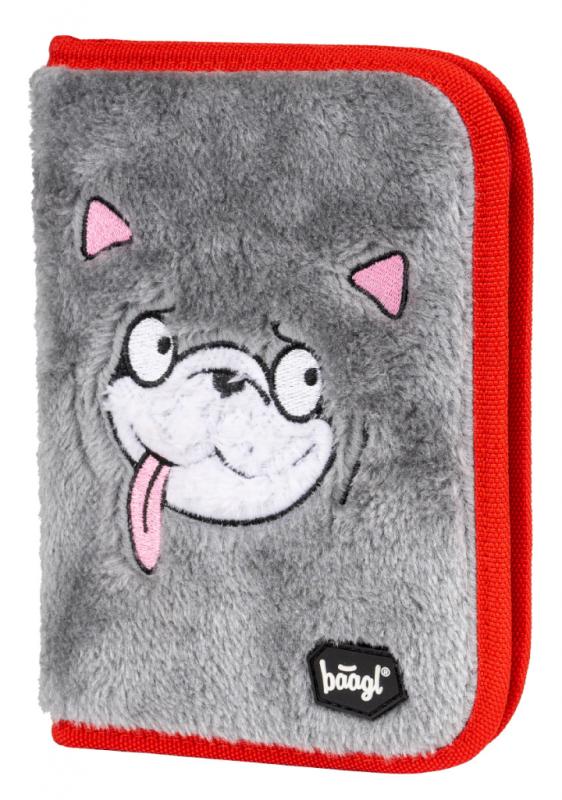 BAAGL SET 7 Doggie: aktovka, penál, sáček, box, desky na zip, peněženka, plyšový notes 17