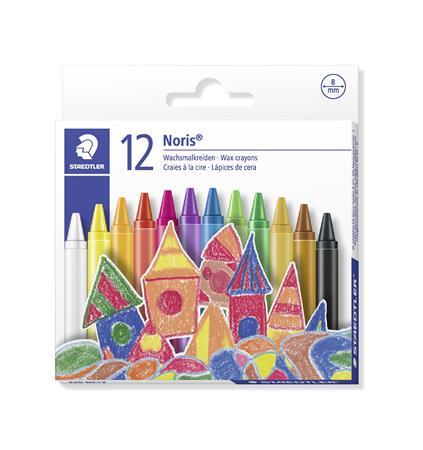 Voskovky, STAEDTLER "Noris 220", 12 rôznych farieb 1