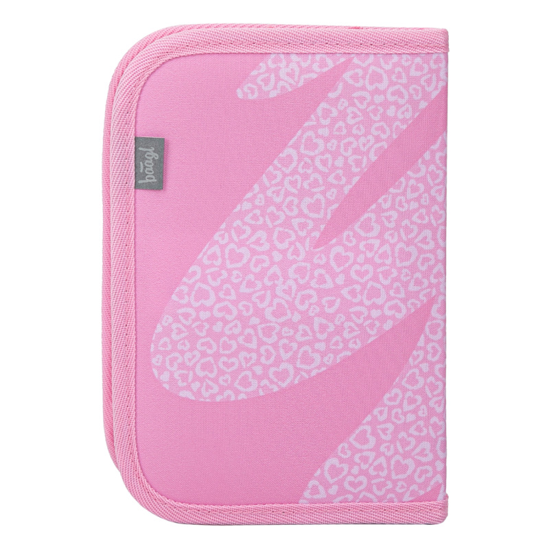 BAAGL Školský peračník jednoposchodový Hello Kitty Sweet Leopard GRS 1