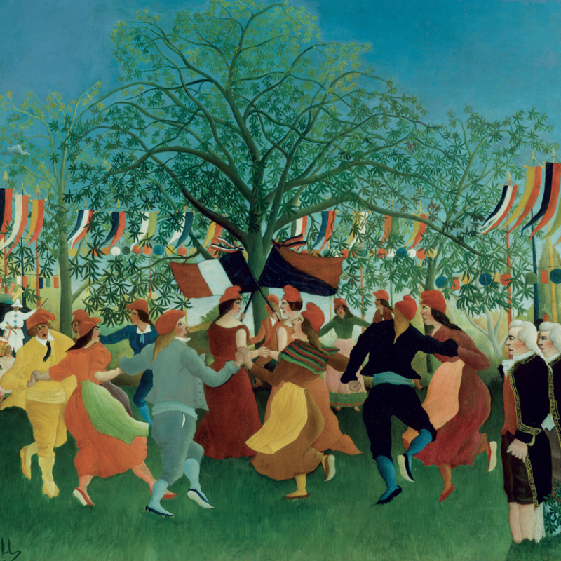 NOTIQUE Poznámkový kalendár Henri Rousseau 2027, 30 x 30 cm 3
