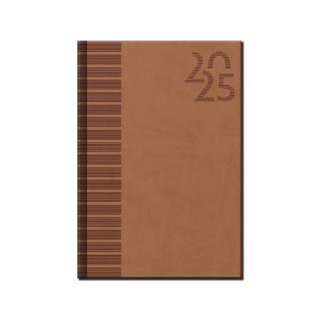 Diár, plánovací, A5, denný, DAYLINER "Venetia", hnedý 1