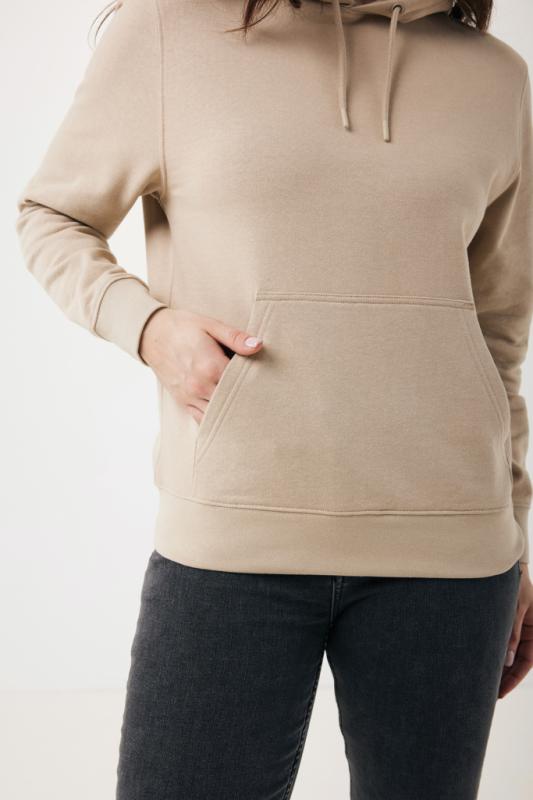 Ľahká mikina s kapucňou IQONIQ Rila z recykl. bavlny desert XL 10