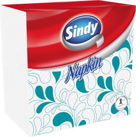 . Servítky, 45 listov, "Sindy", vzorované