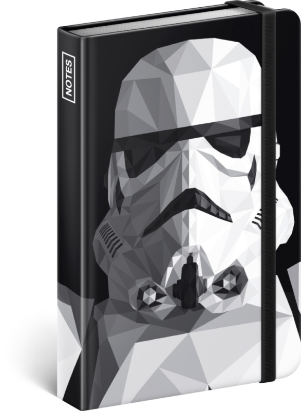 NOTIQUE Notes Star Wars – Clone, linajkovaný, 11 x 16 cm