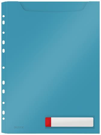 Euroobal, s dierovaním, A4 maxi, LEITZ "Cosy Privacy", matná modrá 1