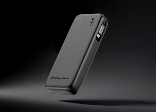 Urban Vitamin San Mateo 45W 20 000 mAh powerbanka čierna 6