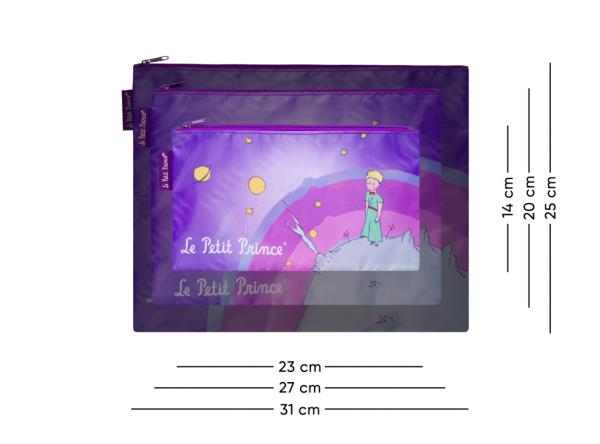 Súprava 3 taštičiek Malý princ 4
