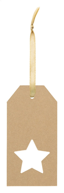 PrinTag Plus Eco vlastná darčeková visačka, hviezda 1