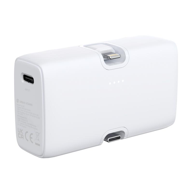 Powerbanka Urban Vitamin Los Angeles 20W PD z plastu RCS biela 1