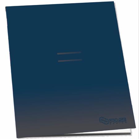 zošit, A4, linajkový, 52 listov, PULSE "Dark Colours"