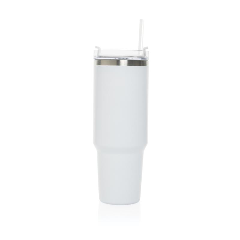 Termohrnček 1200ml Peakflow z RCS recykl. nerezovej ocele biela 3