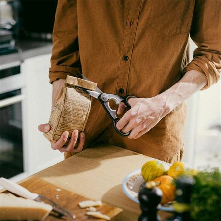 Kuchynské nožnice, 22 cm FISKARS "Functional ReNew", čierne 5