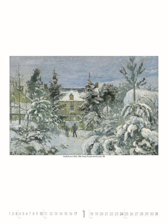 Nástenný kalendár Gardens Impressionism 2027 2