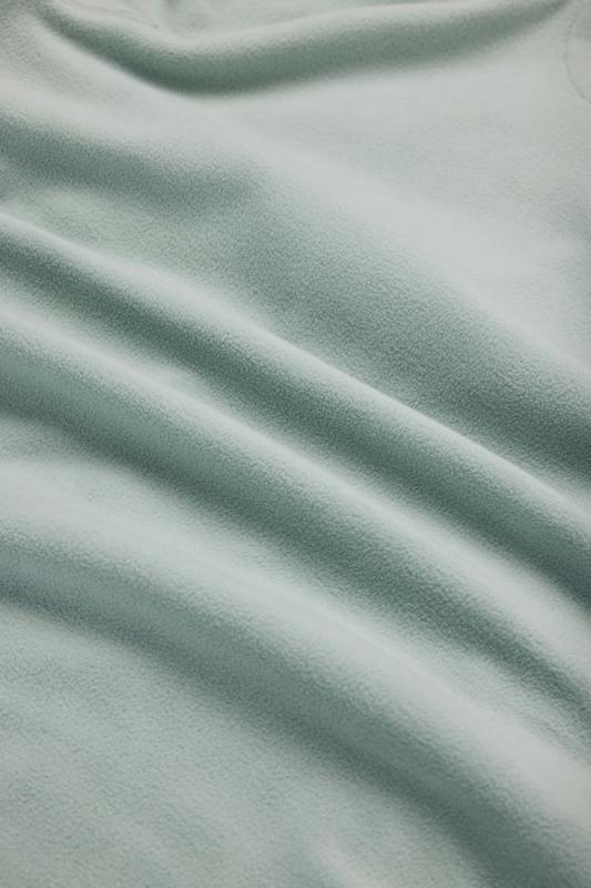 Micro fleece bunda na zips IQONIQ Talung z rec. polyesteru Iceberg green XS 4