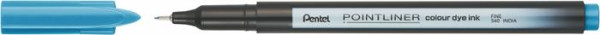 Liner, 0,4 mm, PENTEL "Pointliner", tyrkysový 2