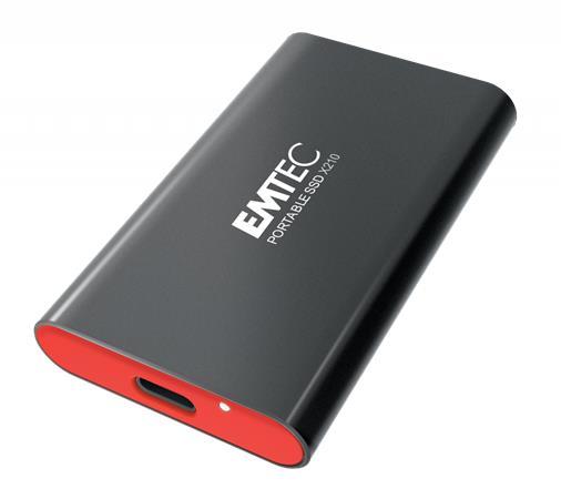 SSD (vonkajšia pamäť), 1TB, USB 3.2, 500/500 MB/s, EMTEC "X210" 2