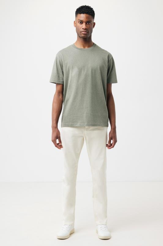 Tričko IQONIQ Teide z recykl. bavlny heather green XL 11