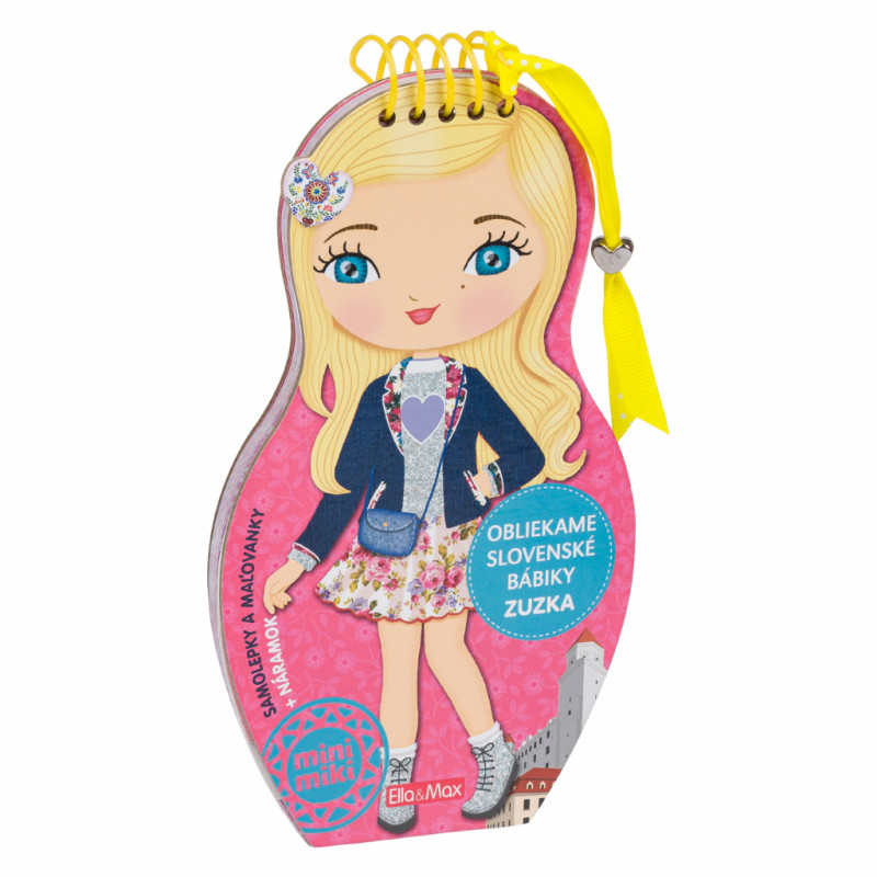 Obliekame slovenské bábiky ZUZKA – Maľovanky