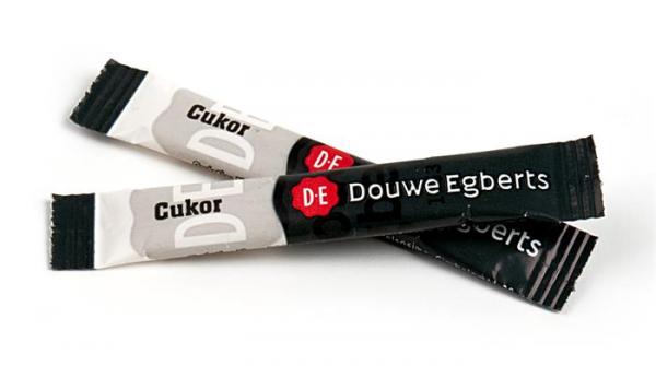DOUWE EGBERTS Cukor porciovaný, hygienicky balený, 1000 x 4g