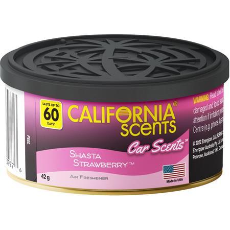 Osviežovač vzduchu do auta, 42 g, CALIFORNIA SCENTS "Shasta Strawberry" 1