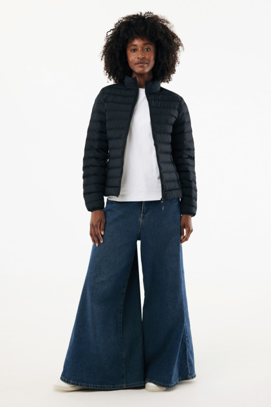 IQONIQ Maiko dámska prešívaná bunda z rec. polyesteru čierna L 4