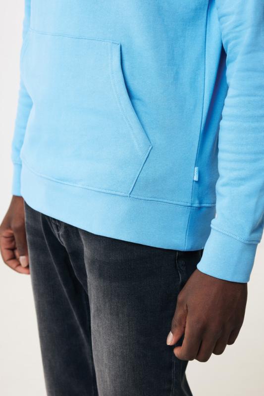 Mikina s kapucňou IQONIQ Jasper z recykl. bavlny tranquil blue M 15