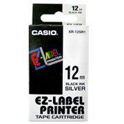 CASIO 12mm x 8m  páska biela-čierna 1