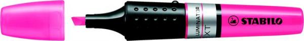 Zvýrazňovač, 2-5 mm, STABILO "Luminator", ružový