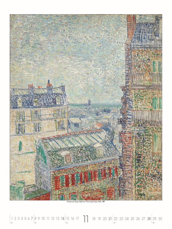 Nástenný kalendár Vincent van Gogh 2027 12