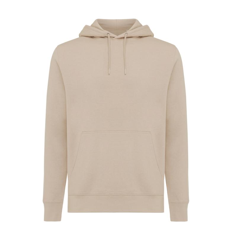 Ľahká mikina s kapucňou IQONIQ Rila z recykl. bavlny desert XXXL 1