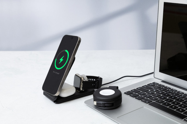 LuxCharge Stand držiak na mobil RPU, bezdrôtová nabíjačka 7