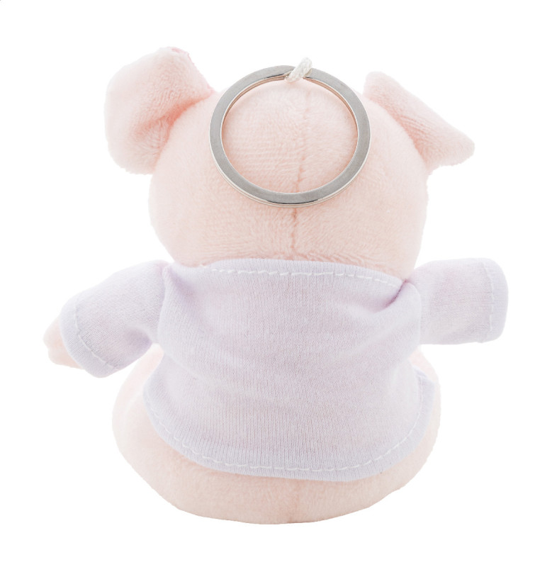 PigFob prívesok na kľúče s plyšovým prasiatkom 3