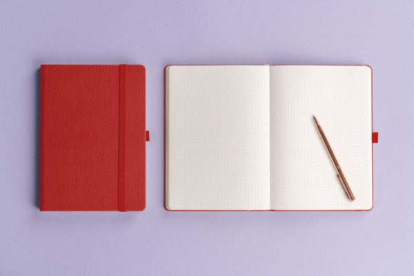 NOTIQUE Notes Aprint, červený, bodkovaný, 15 x 21 cm 5