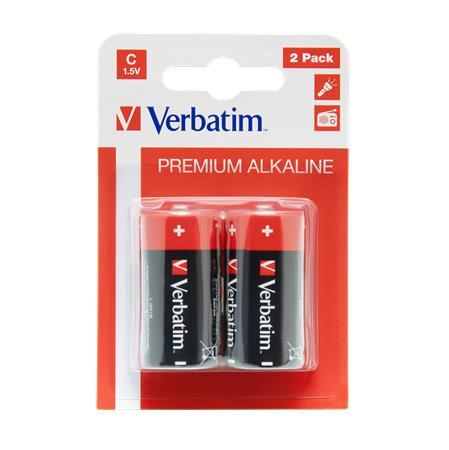 Batéria, C baby, 2 ks, VERBATIM "Premium" 1
