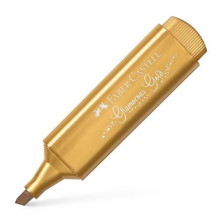 Zvýrazňovač, 1-5 mm, FABER-CASTELL "TL 46", metalická zlatá 1
