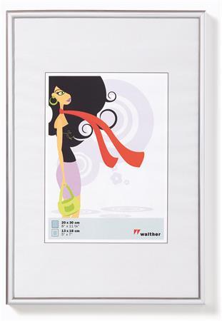 . Obrazový rám, plast, 13x18 cm,  "New  Lifestyle", strieborný 1
